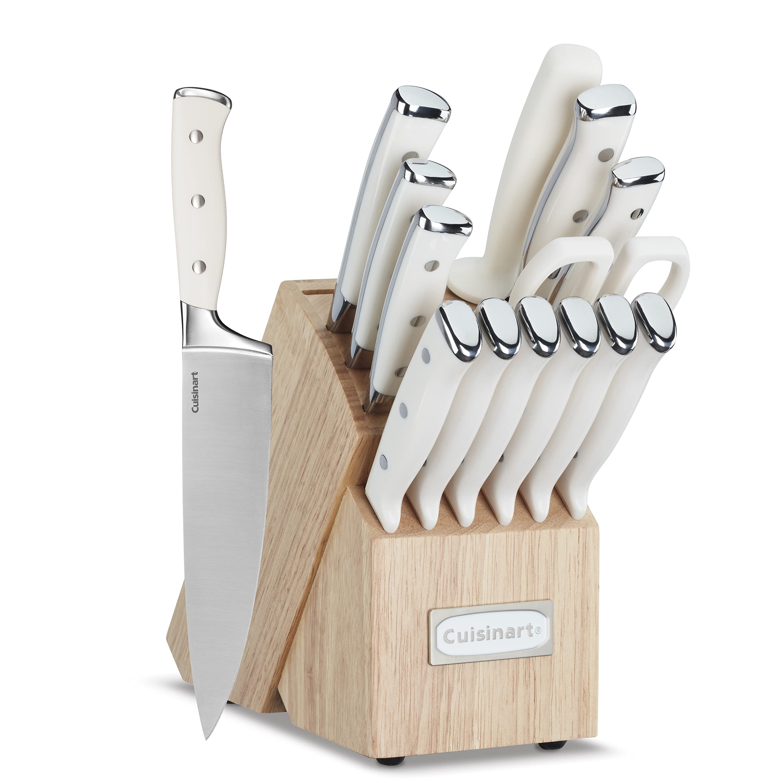 Cuisinart 15-piece knife set block for precise prep and everyday kitchen versatility.