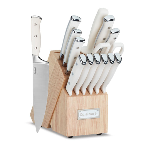 Cuisinart 15-piece knife set block for precise prep and everyday kitchen versatility.