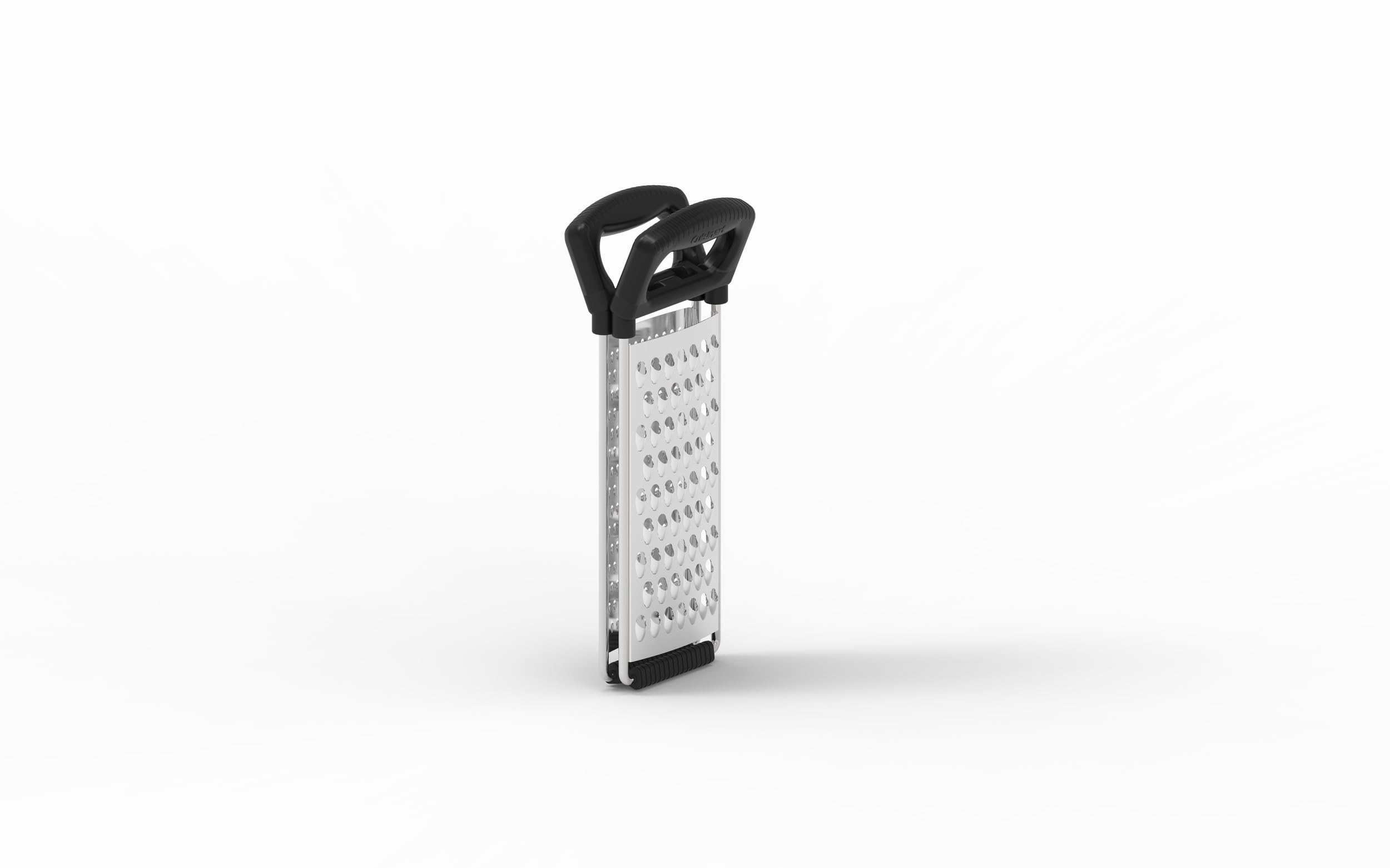 Cuisinart 2-in-1 compact grater with detachable design for direct grating over ingredients.