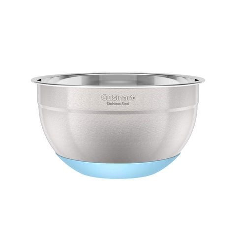 Cuisinart 3 qt bowl with nonslip base stays put during mixing