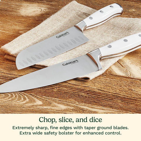 Cuisinart 7-inch santoku knife for versatile chopping tasks