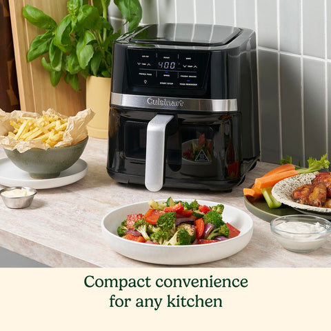 Cuisinart AIR-80 with viewing window for easy monitoring while cooking