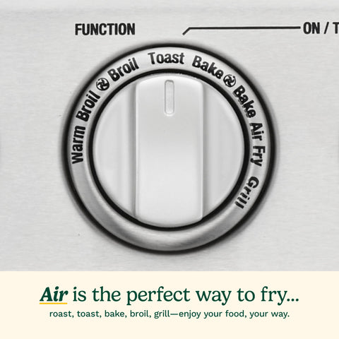 Cuisinart TOA-70W baking a 12-inch pizza evenly.