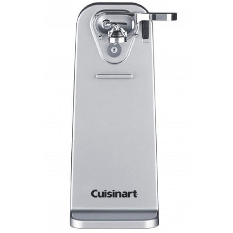 Cuisinart CCO-55 Deluxe opener on counter with chrome finish for quick one-touch use.