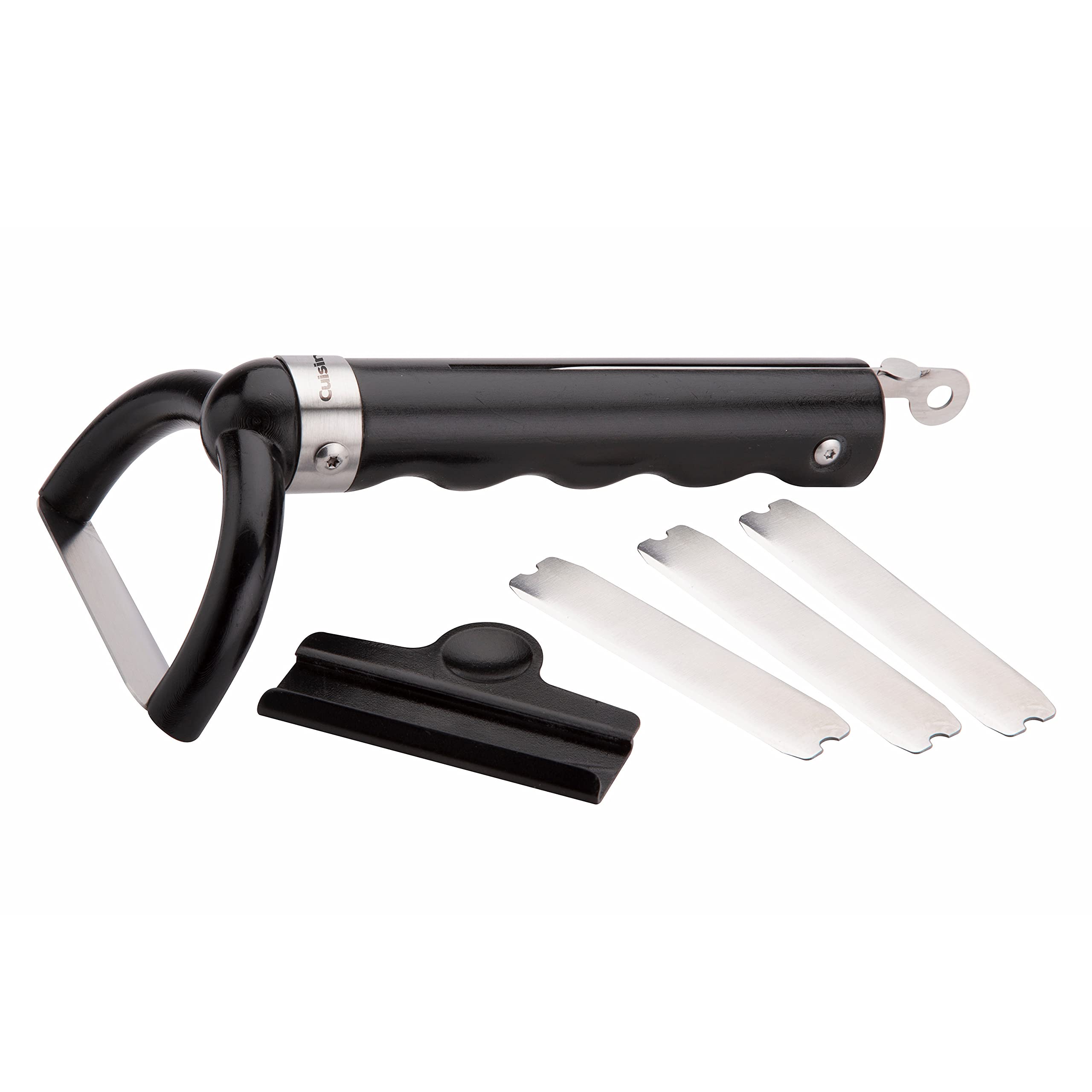 Cuisinart CGK-300 meat trimmer blade cutting fat for leaner, evenly cooked results