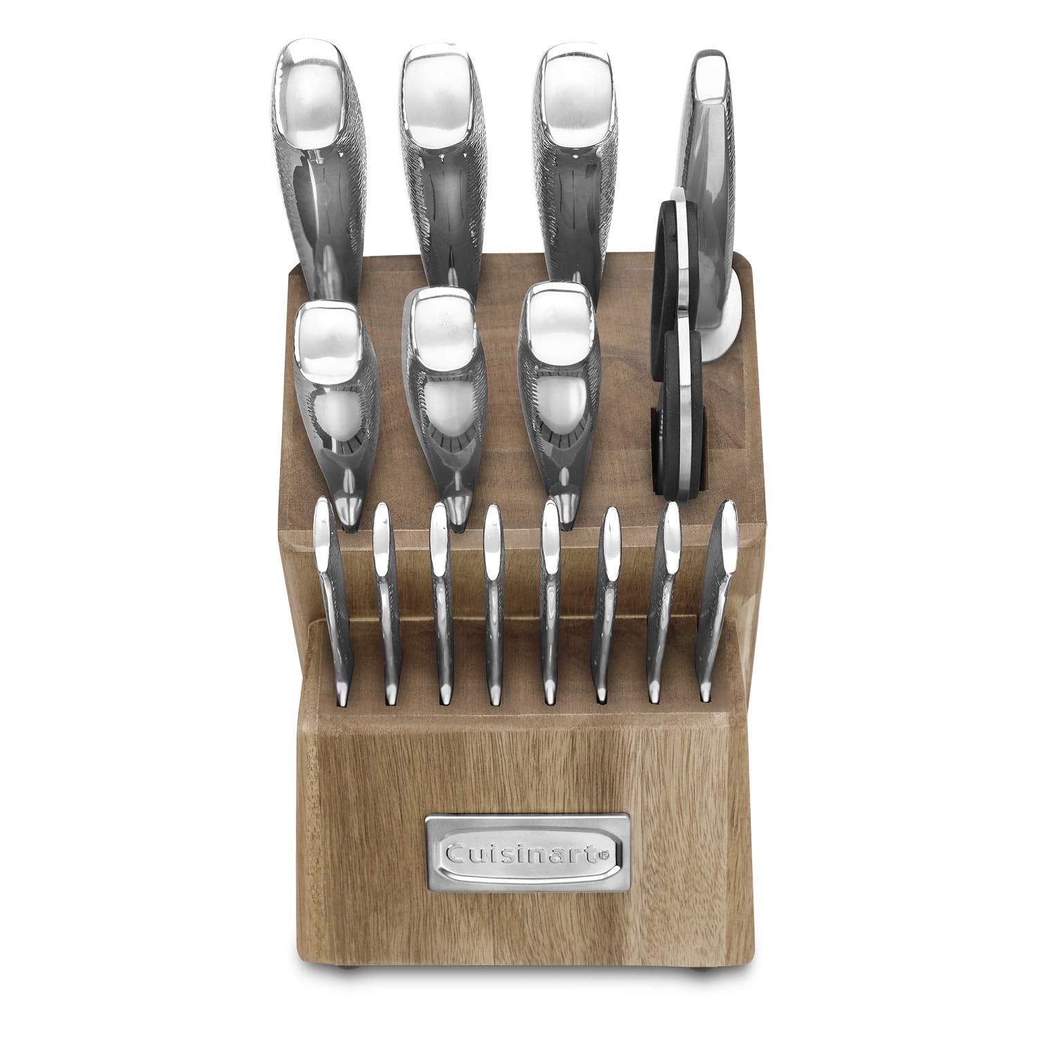 Cuisinart Classic high-carbon hammered slicing knife edge for precise long cuts