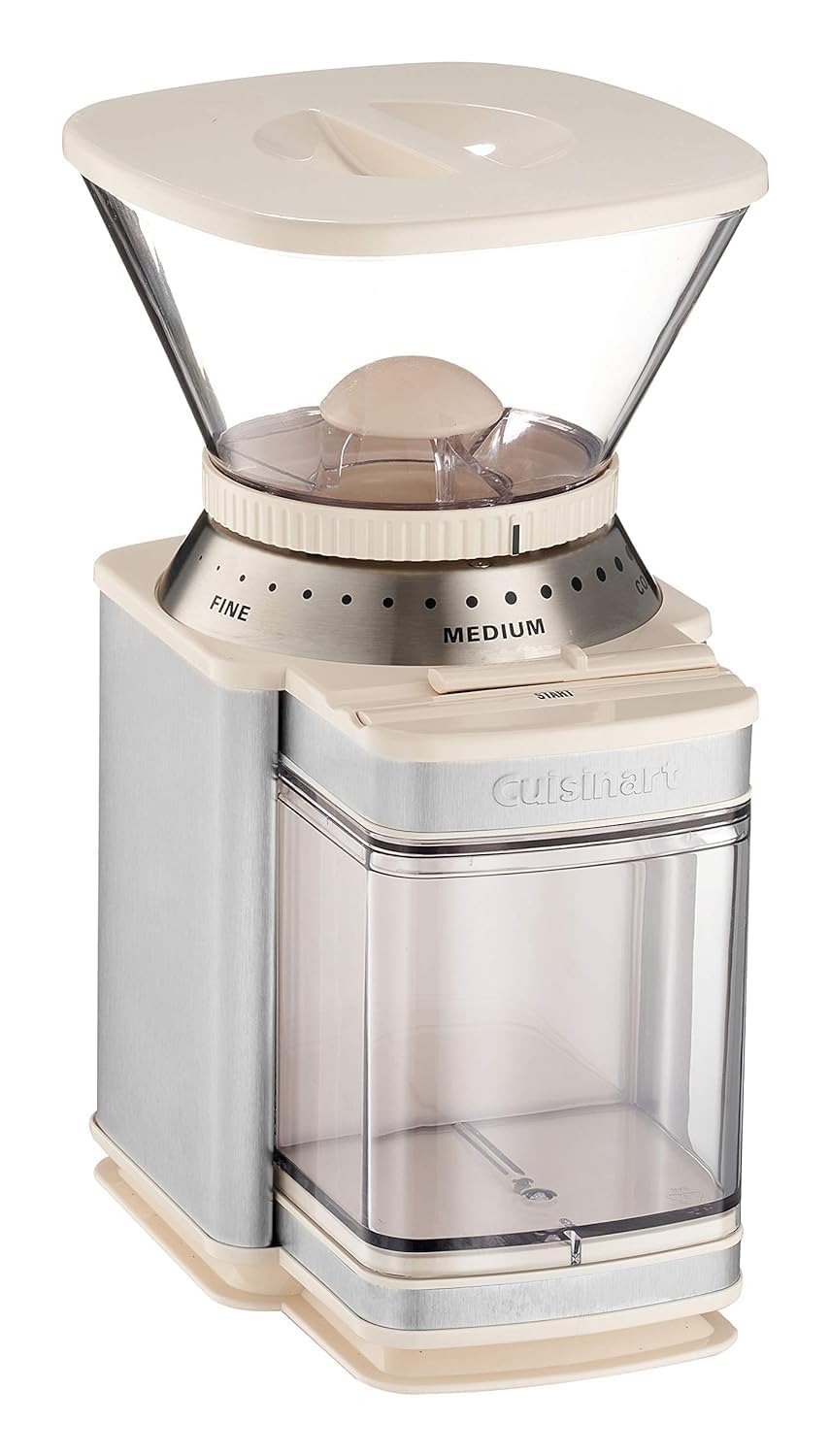 Cuisinart Coffee Grinder with 18-position dial for uniform grind control