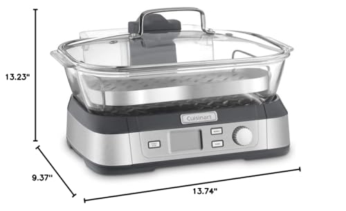 Cuisinart CookFresh dishwasher-safe pot after use, easy cleanup