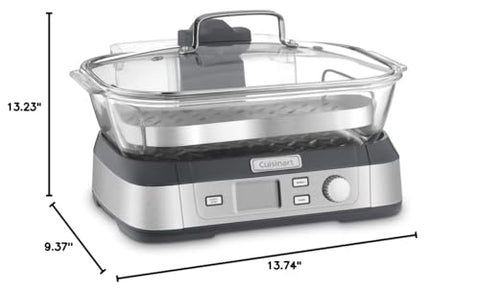 Cuisinart CookFresh dishwasher-safe pot after use, easy cleanup