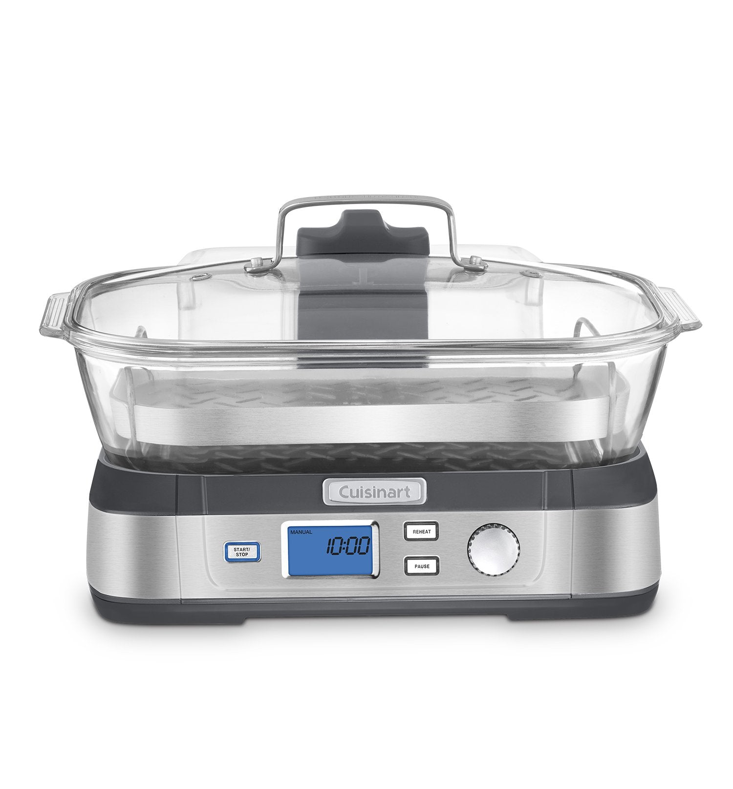 Cuisinart CookFresh LCD control panel ready for pre-programmed settings