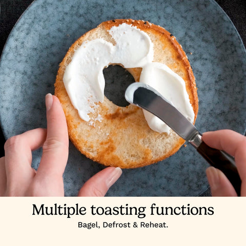 Cuisinart CPT-160 six-setting browning control enables custom toast shade.