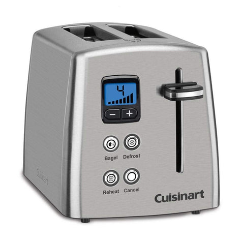 Cuisinart CPT-415P1 countdown 2-slice wide slots fit bagels and thick bread