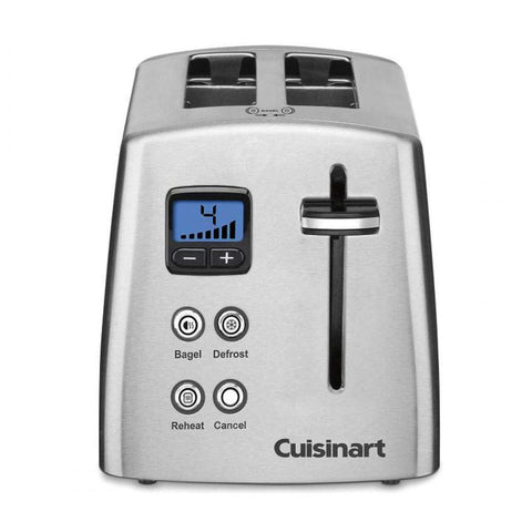 Cuisinart CPT-415P1 countdown control panel highlights digital shade controls