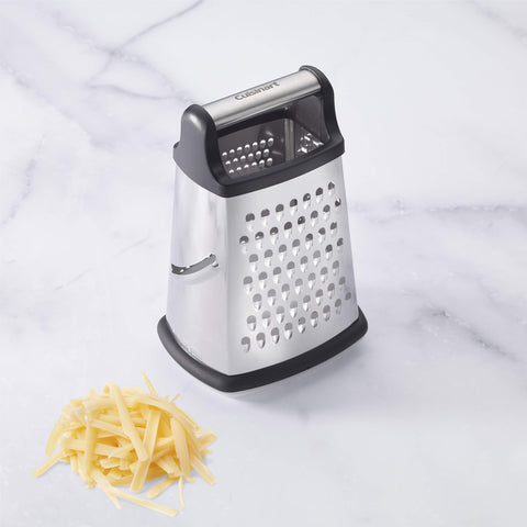 Cuisinart CTG-00-BGS storage container snaps on for convenient, mess-free grating