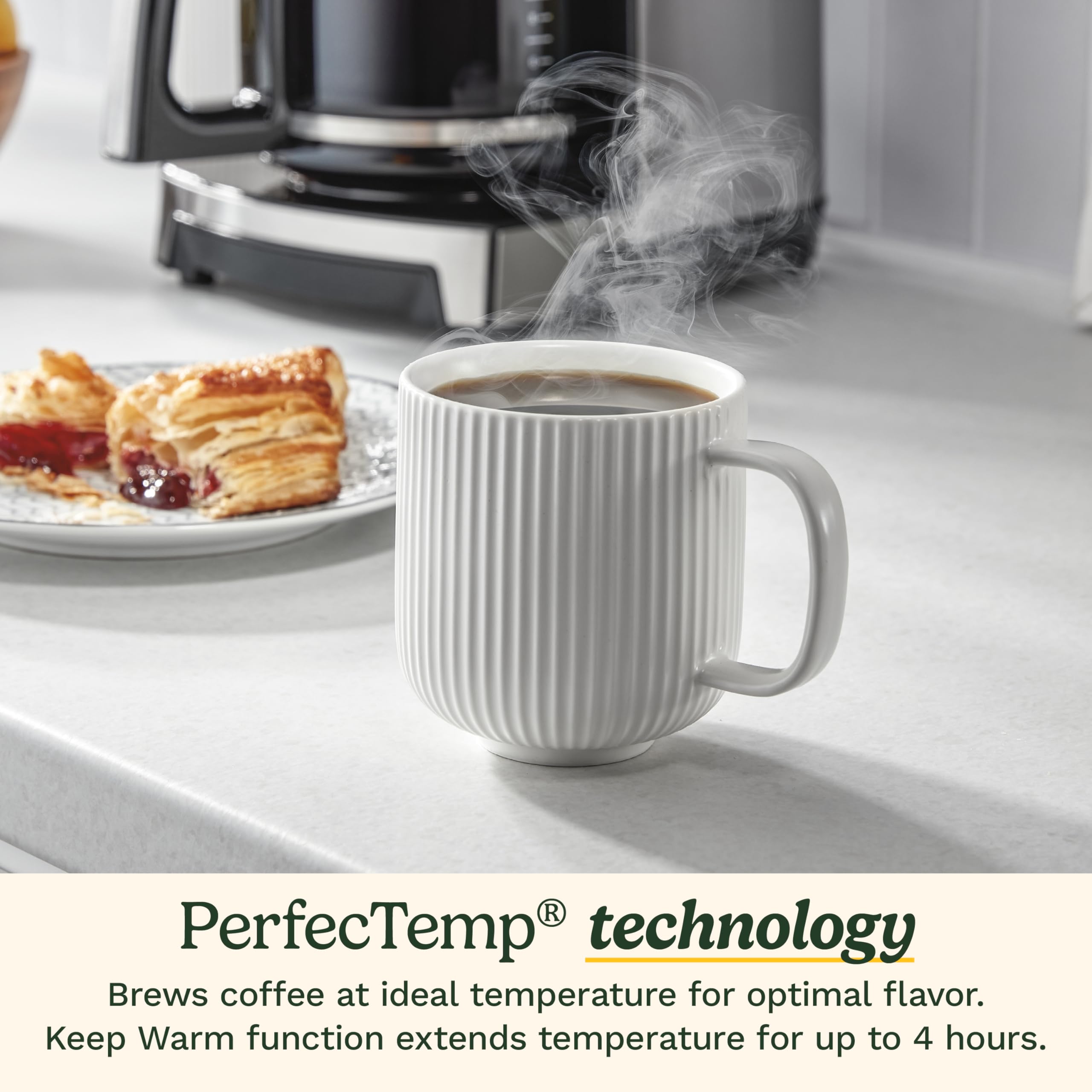Cuisinart DCC-3500SS brew-strength control customizes every cup.