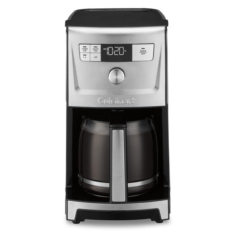 Cuisinart DCC-3500SS front-fill reservoir for quick refills and precise brewing.