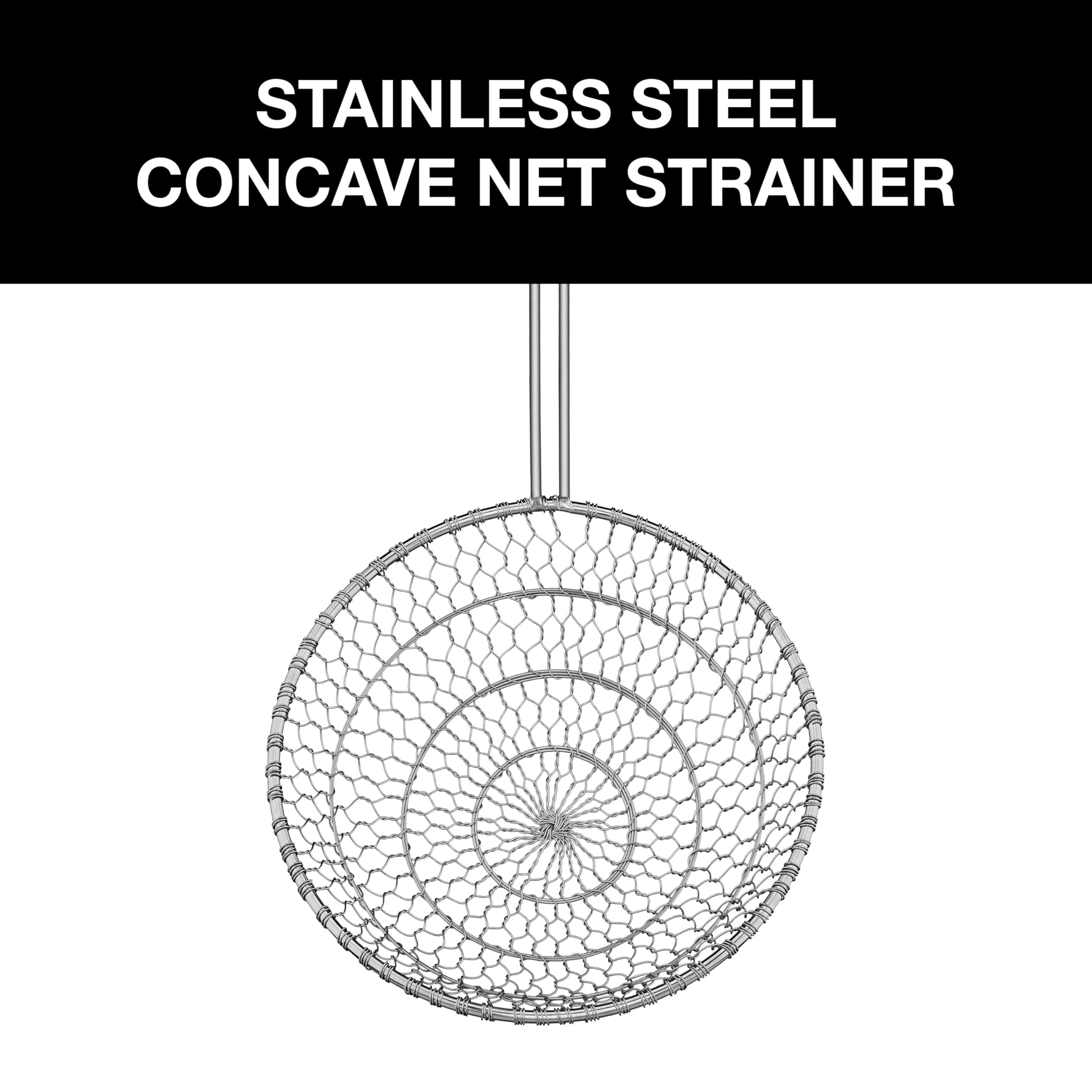 Cuisinart deep-frying-ready strainer for dumplings and fried foods