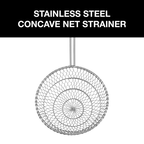 Cuisinart deep-frying-ready strainer for dumplings and fried foods