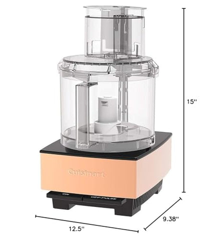 Cuisinart DFP-14CPY dishwasher-safe parts keep cleanup simple.