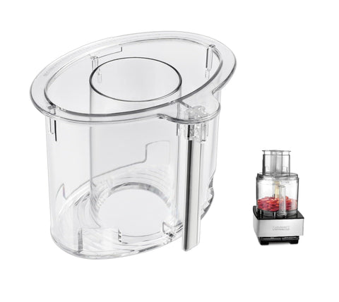 Cuisinart DLC-2014PT1 large pusher and sleeve assembly for DFP-14 models, ensuring proper fit