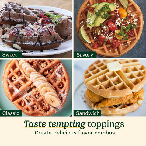 Cuisinart Double Flip ceramic nonstick surface for easy release and cleanup