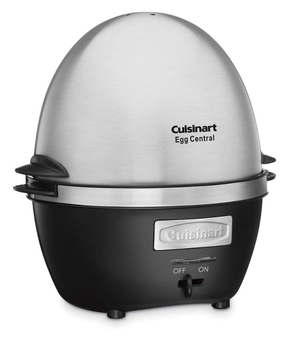 Cuisinart Egg Central shows 10 eggs in-shell for fast breakfast prep.