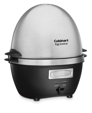 Cuisinart Egg Central shows 10 eggs in-shell for fast breakfast prep.