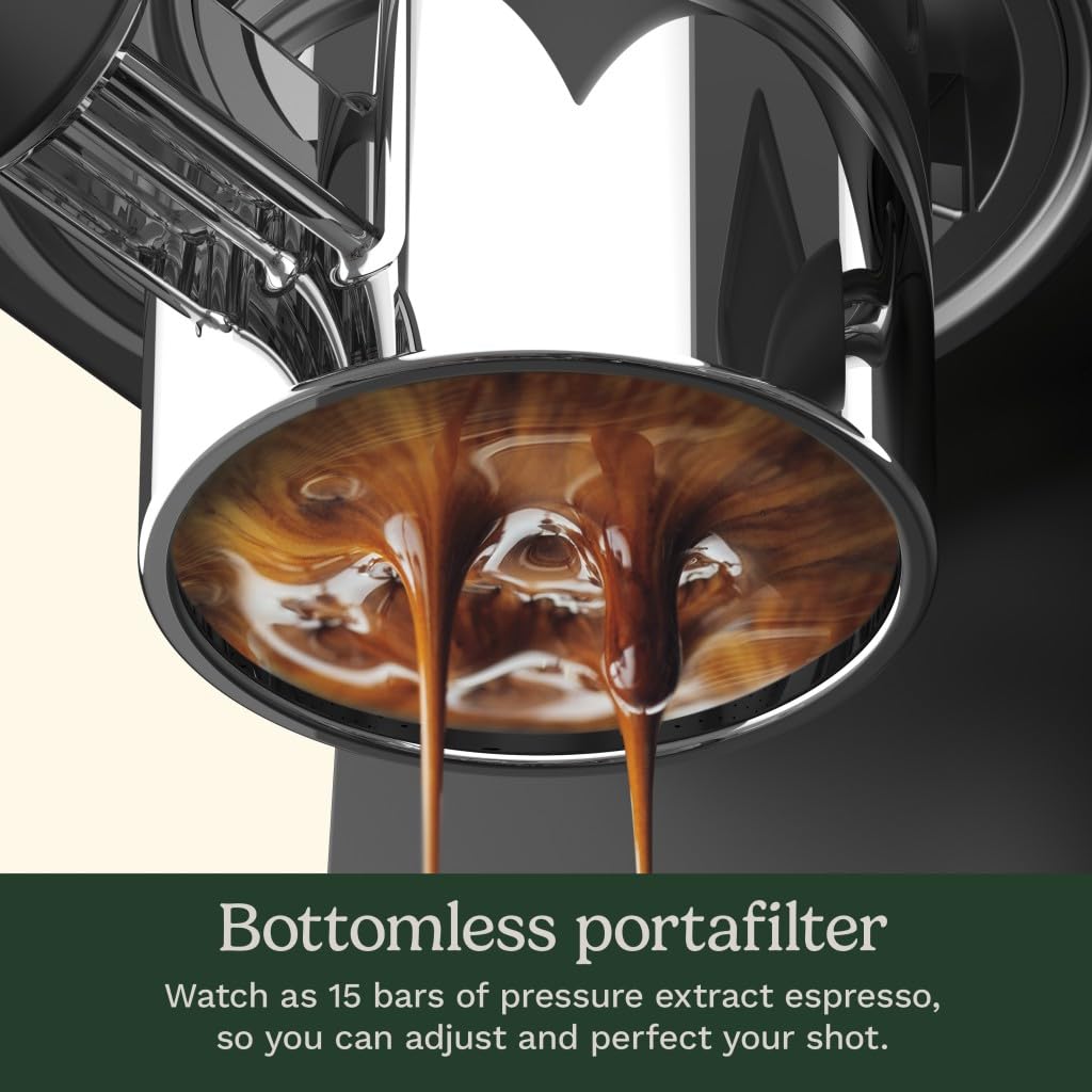 Cuisinart coffee machine brewing iced espresso with cold extraction