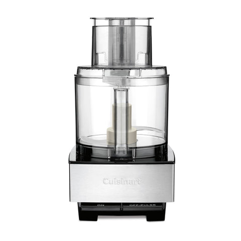 Cuisinart 14-cup food processor main unit with brushed stainless steel finish for versatile kitchen prep