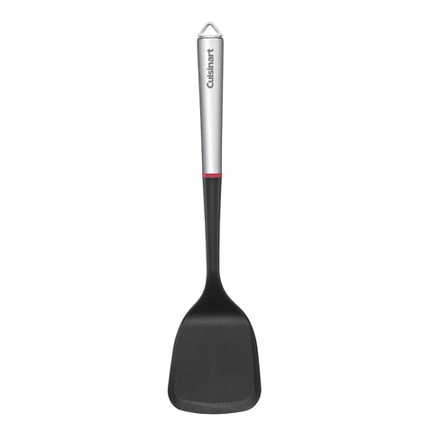 Cuisinart Fusion Proline Solid Turner front view highlights stylish stainless steel handle.