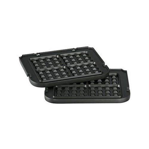 Cuisinart GR-WAFP plates fit Griddler models for four deep-pocket Belgian waffles.