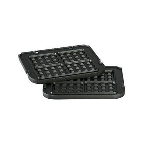 Cuisinart GR-WAFP plates fit Griddler models for four deep-pocket Belgian waffles.