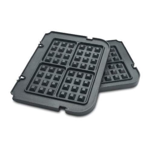 Cuisinart GR-WAFP waffle plates are dishwasher safe for quick cleanup after breakfast.