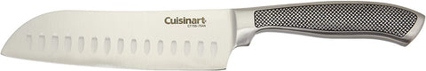 Cuisinart Graphix Santoku 7-inch textured handle for comfortable cutting