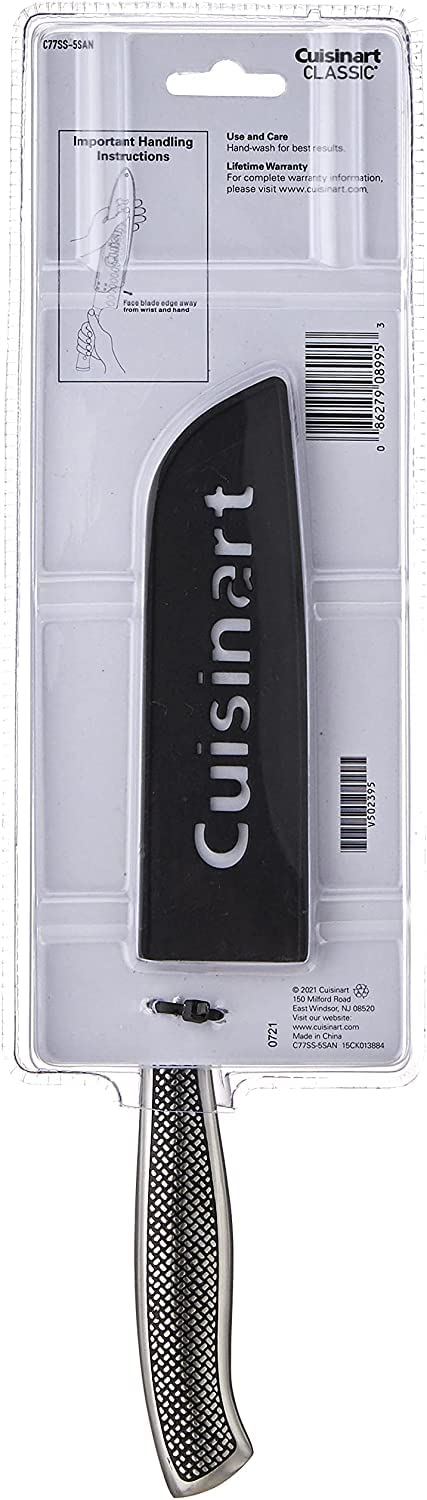Cuisinart Graphix Santoku knife balanced design for controlled cuts