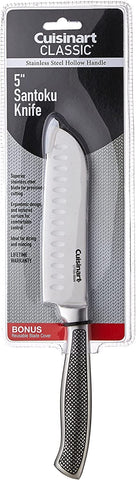 Cuisinart Graphix Santoku knife featuring textured handle for grip