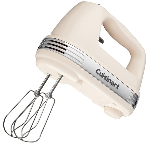 Cuisinart HM-90SCRM extra-long beaters ensure thorough mixing without clogging.