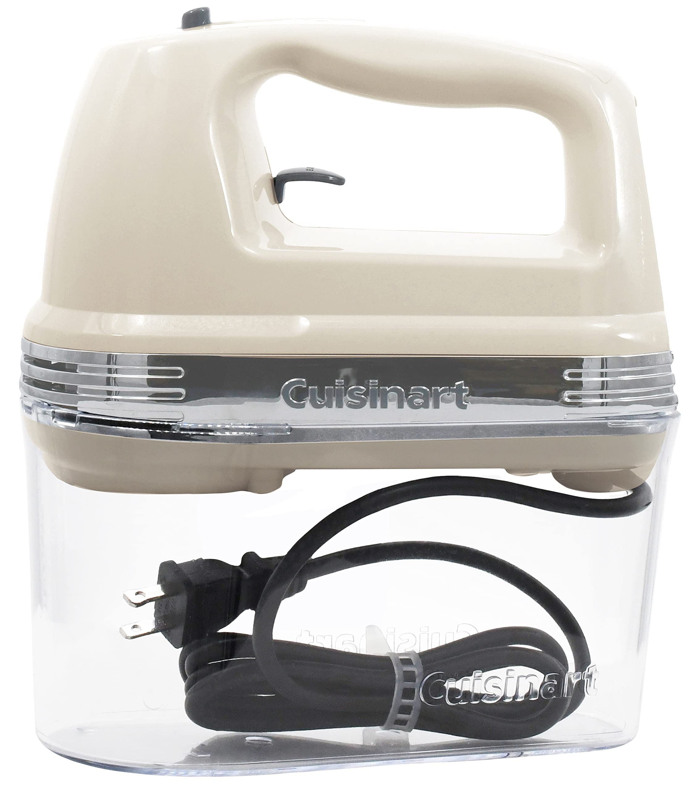 Cuisinart HM-90SCRM Power Advantage Plus 9-speed mixer with creamy finish and versatile controls.