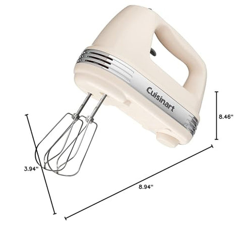Cuisinart HM-90SCRM storage case keeps mixer and accessories organized for easy storage.