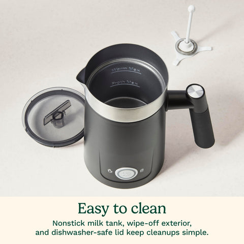 Cuisinart Hot and Cold Foam Frother cool-touch exterior ensures safe handling