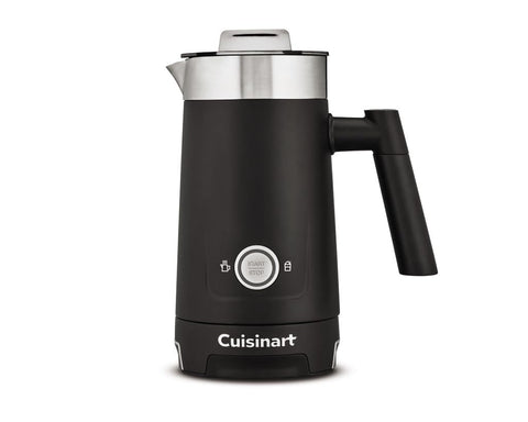 Cuisinart Hot and Cold Foam Milk Frother front view for cafe-worthy foam at home