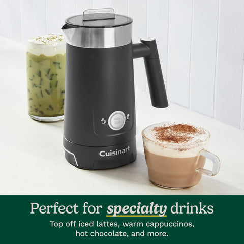 Cuisinart Hot and Cold Foam Frother nonstick-tank interior for easy cleaning