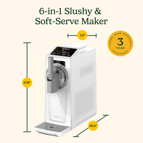 Cuisinart ICE-200 ultra-quiet motor for home use.