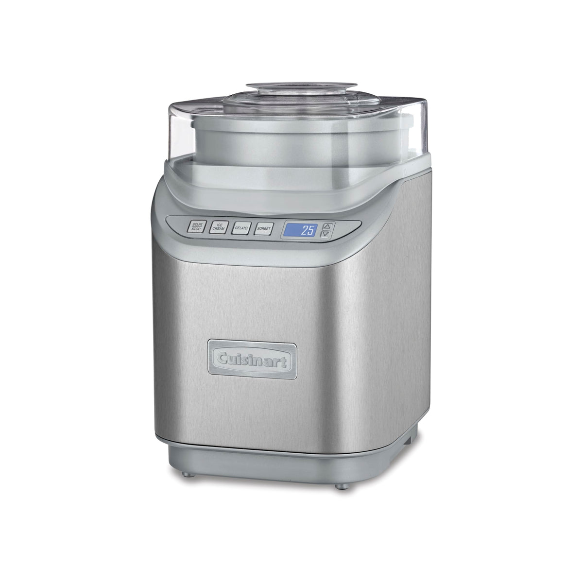 Cuisinart ice cream maker with 2-quart capacity for homemade desserts