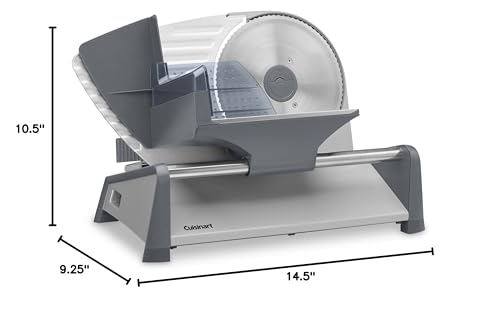 Cuisinart Kitchen Pro Slicer non-slip feet keep the unit steady during prep