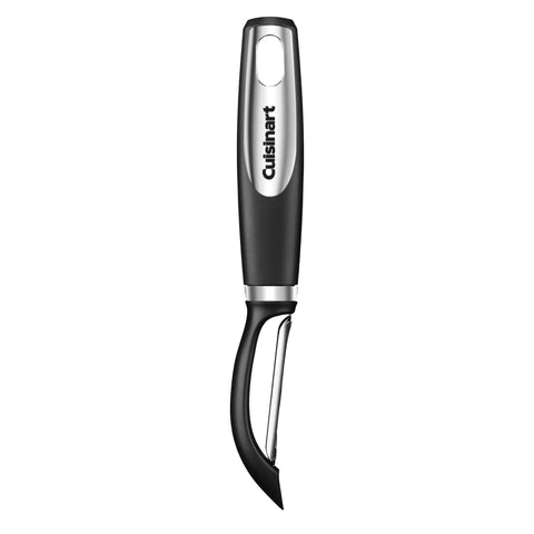 Cuisinart Metropolitan Collection Peeler in black, comfortable grip for precise vegetable prep.