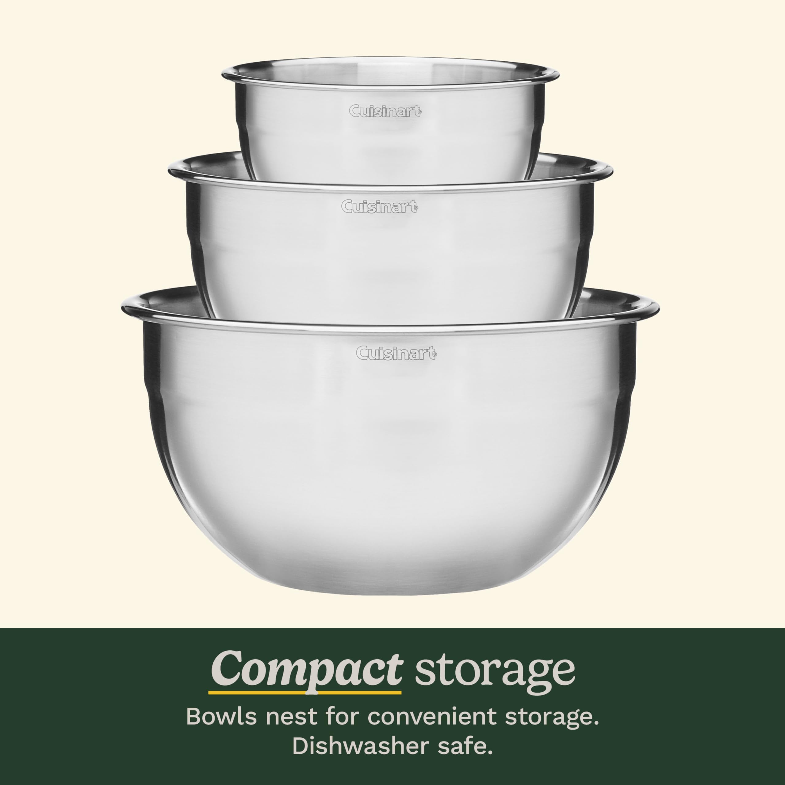 Cuisinart 5-quart bowl for large batches and family meals.