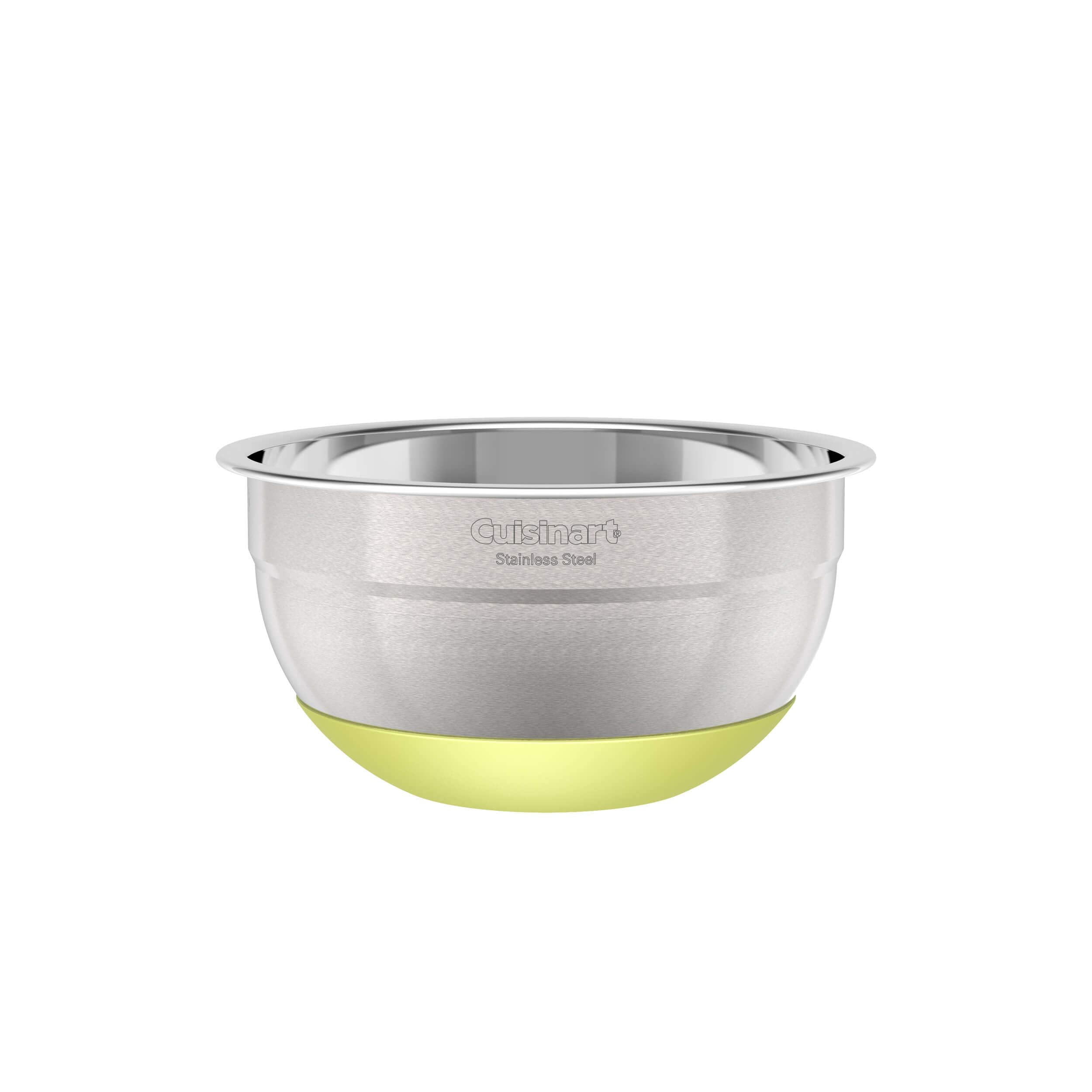 Cuisinart bowls nest together for compact kitchen storage