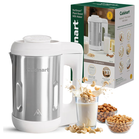 Cuisinart NutSmart front view on kitchen counter for quick plant milks