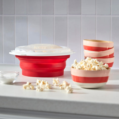 Cuisinart popcorn maker serving bowl shown for convenient serving